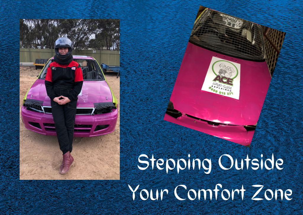 Stepping Outside Your Comfort Zone - Gail Ruth Miller